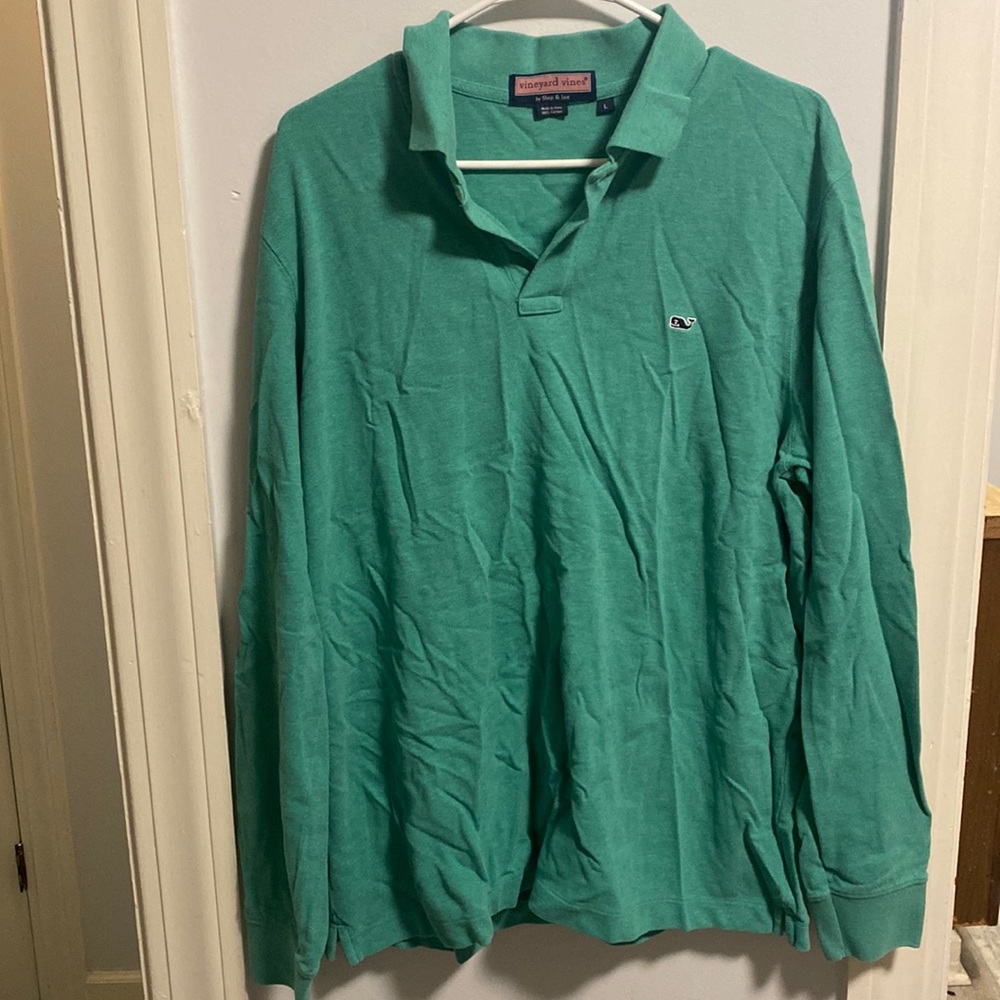Mens Vineyard Vines Long Sleeve Polo